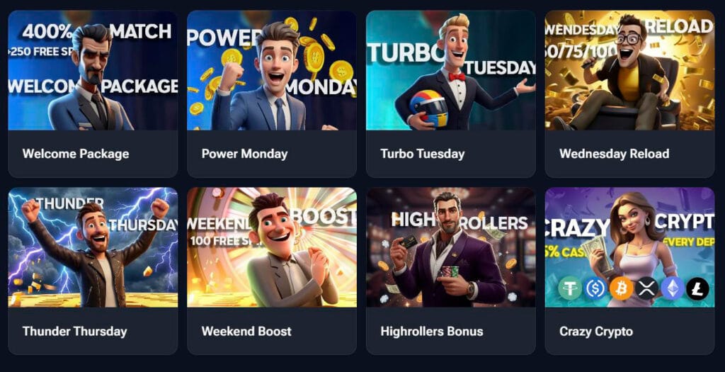 Bonuses masterplay casino
